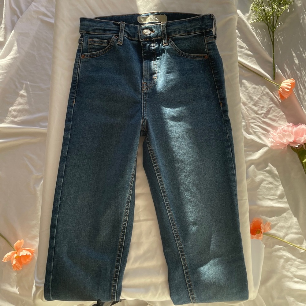 Topshop “Jamie” Skinny Jeans